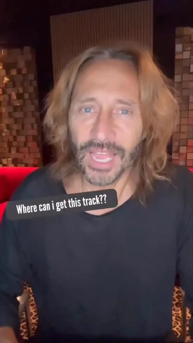 Bob Sinclar speaking in the source Facebook Reel