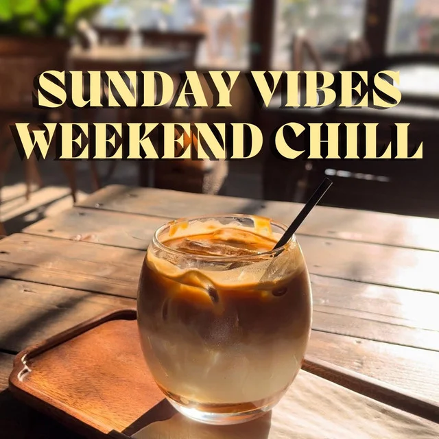 Raindance result thumbnail with an iced coffee and Sunday Vibes Weekend Chill text